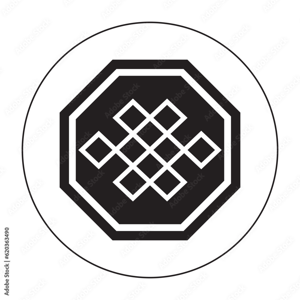 Stamp korean,japanthailand icon illustration Stamp korean,japanthailand icon illustration