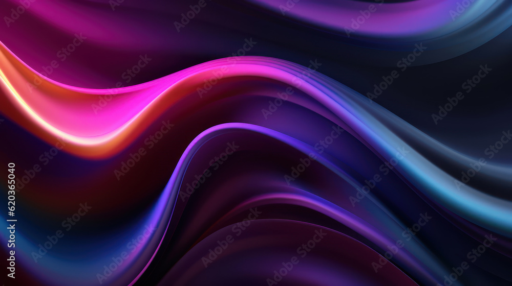 Dark colorful gradient wave background Dark colorful gradient wave background