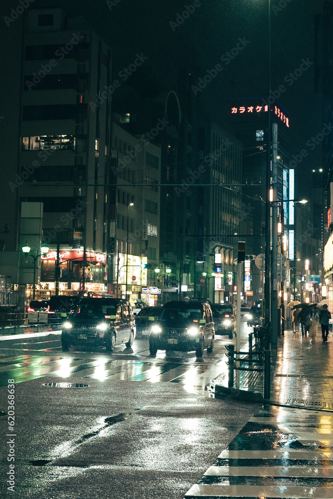 Fototapeta premium 六本木の町並み