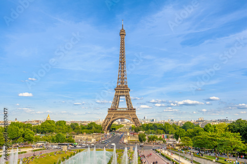 Eiffel Tower, the tallest structure in Paris