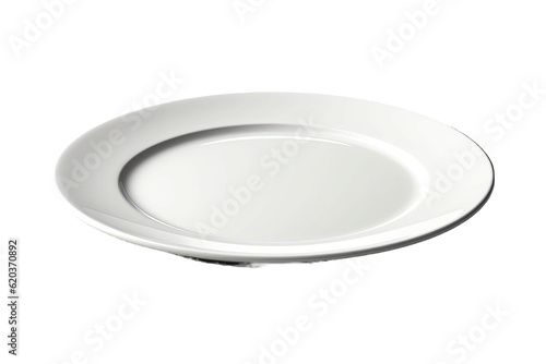 transparent background with a plate