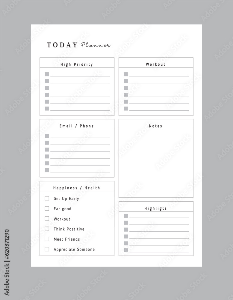 Today Planner. Today Planner.