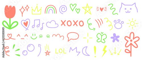 Cute Bright Doodle KPOP 2