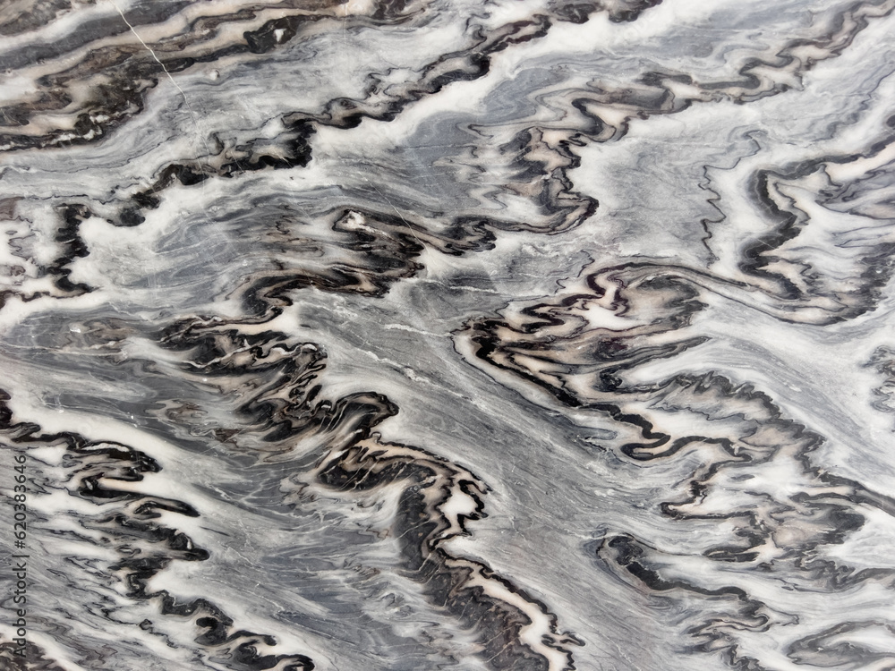 Obraz premium A background image of a stone slab with a beautiful and unusual pattern.