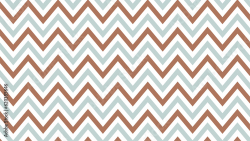 Seamless pattern of zig-zag lines with four different colour. Abstract zigzag seamless striped textured geometric pattern © Sharmin