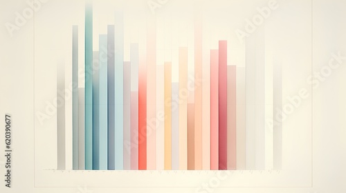 An abstract artistic depiction of data chart  symbolizing the vastness and complexity of data science. Data analytics and its inherent blend of science and creativity. Generative AI