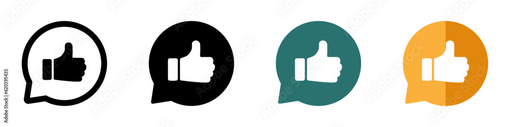 Like notification glyph vector icon collection Like notification glyph vector icon collection
