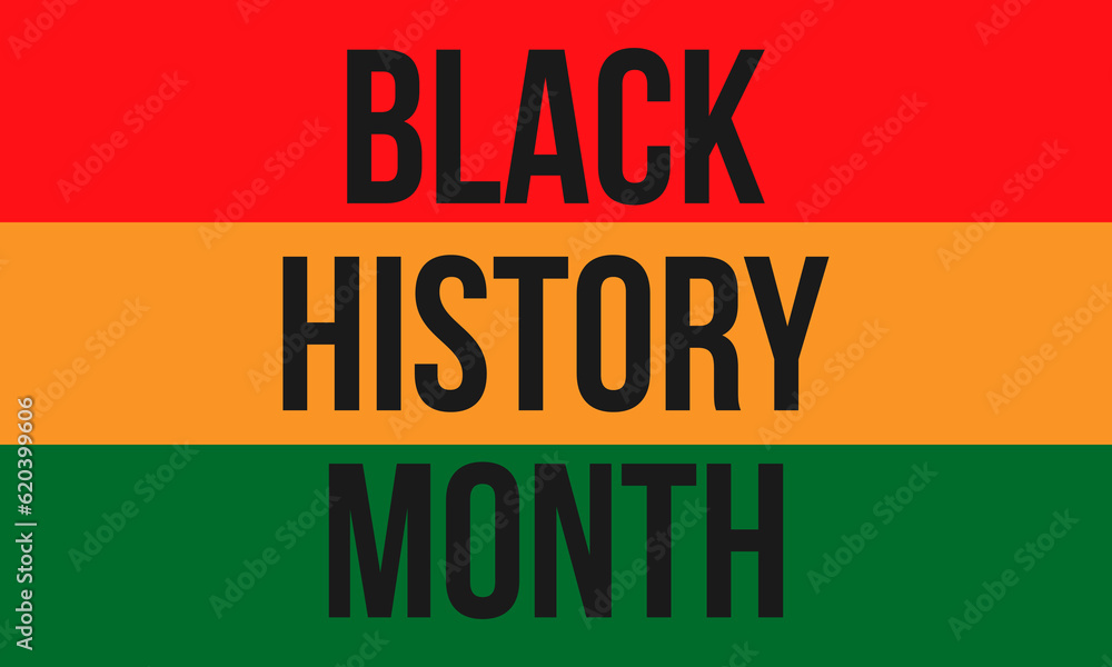 Black History Month. African American History. February in USA and Canada. October in Great Britain. Banner, card, poster, background for social media. Vector illustration