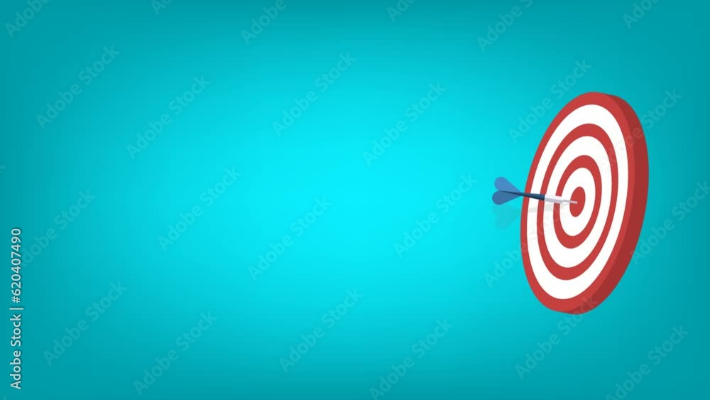 Dart Hitting Center Of Target Dart Hitting Center Of Target