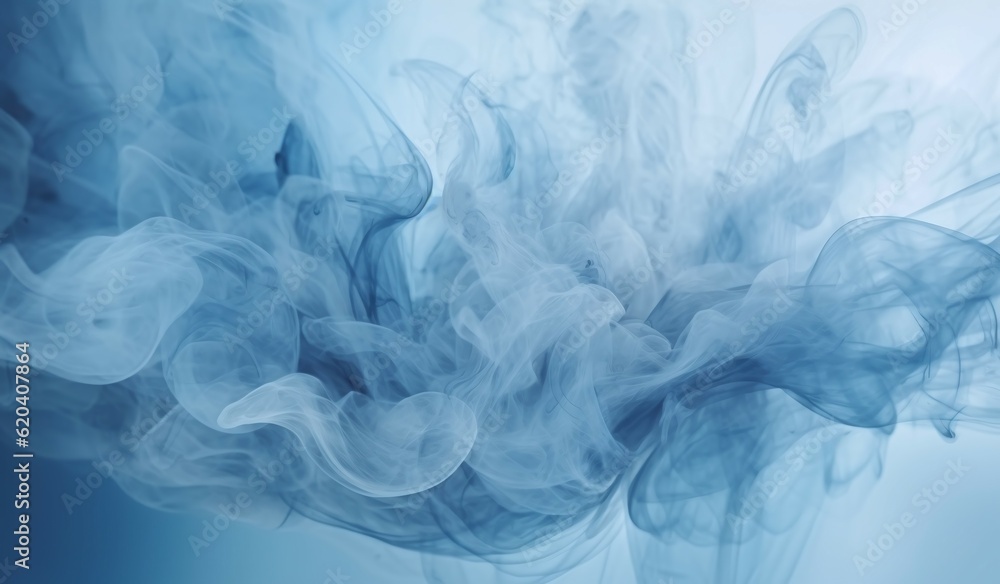 blue smoke background