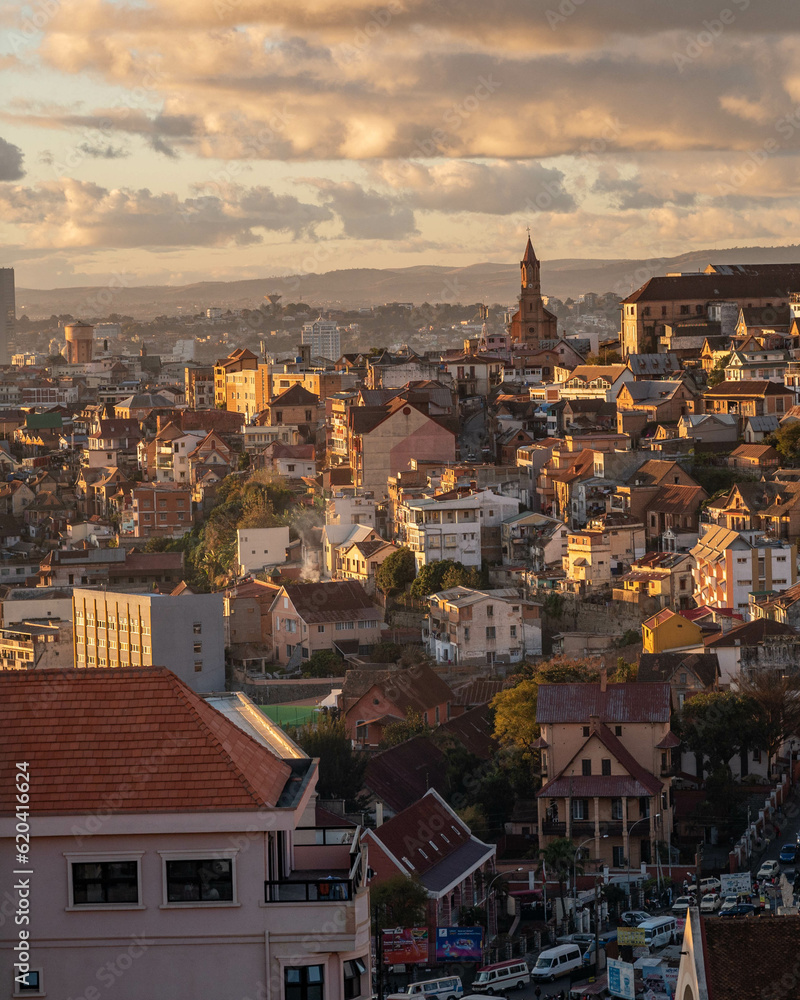Naklejka premium Antananarivo, Madagascar