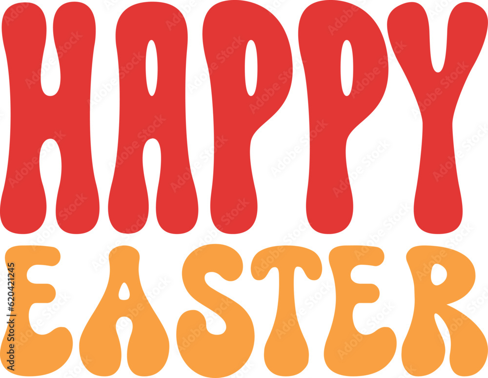 Easter retro svg design eps file Easter retro svg design eps file