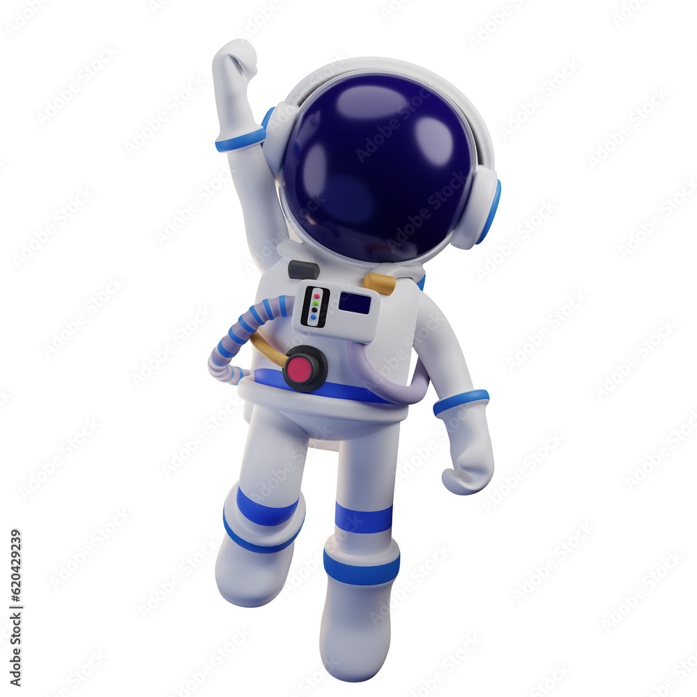 Astronaut 3D character, High quality rendering, business 3D illustration, Successfully Achieved the goal Astronaut 3D character, High quality rendering, business 3D illustration, Successfully Achieved the goal