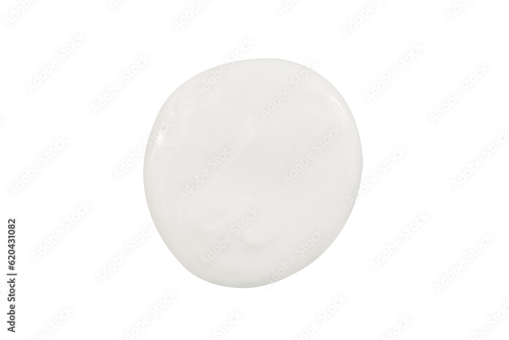 round white lotion cream isolated round white lotion cream isolated