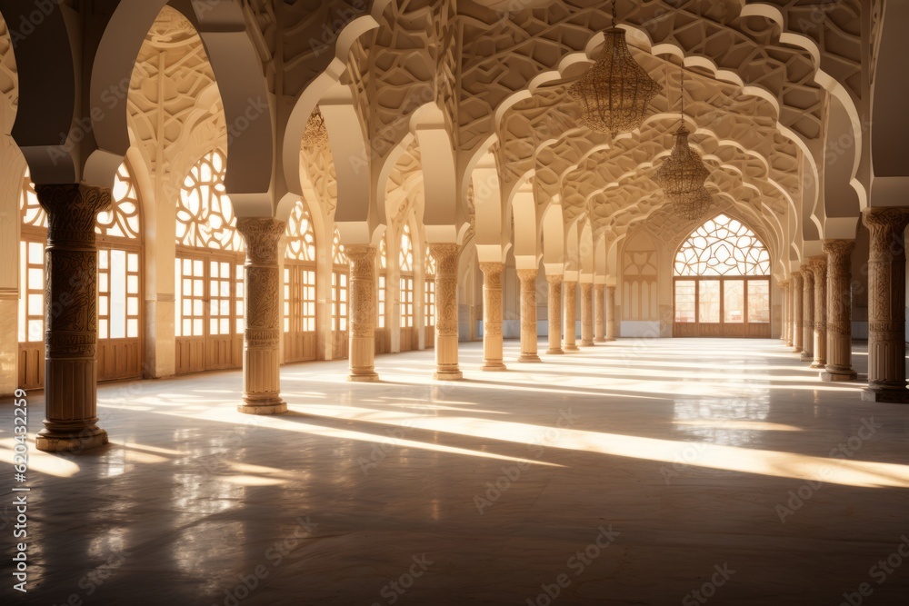 Mosque Natural Light, Generative AI