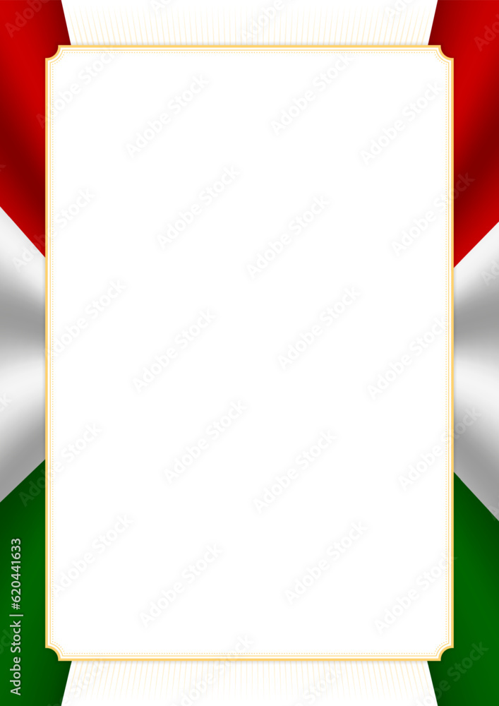 Vertical frame and border with Tajikistan flag Vertical frame and border with Tajikistan flag