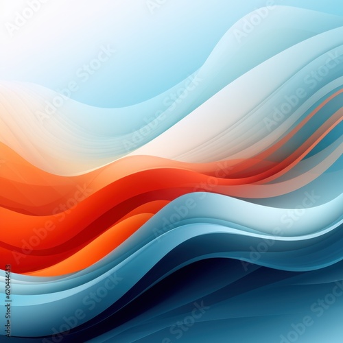 Visualization of sound waves. Abstract futuristic background with colorful glowing neon moving high speed wave lines and bokeh lights. Data transfer concept. Fantastic wallpaper. Generative AI