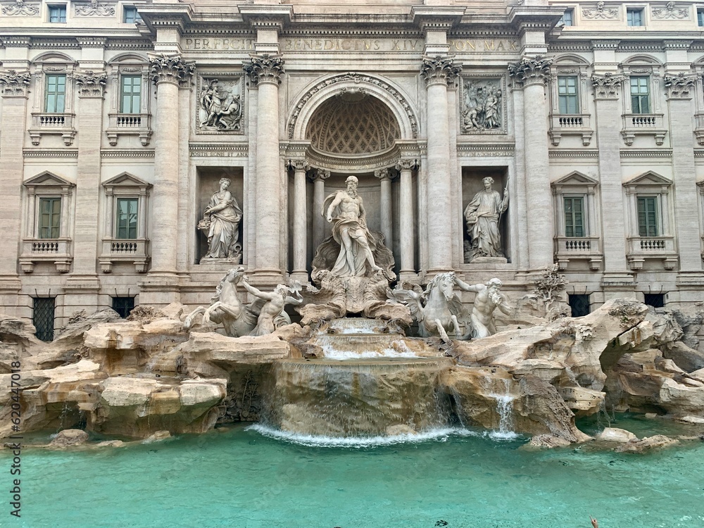 photo Trevi Fountain, Fontana di Trevi rome italy europe
