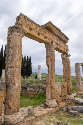 Remains of an ancient city, Hierapolis, Denizli Province, Turkey