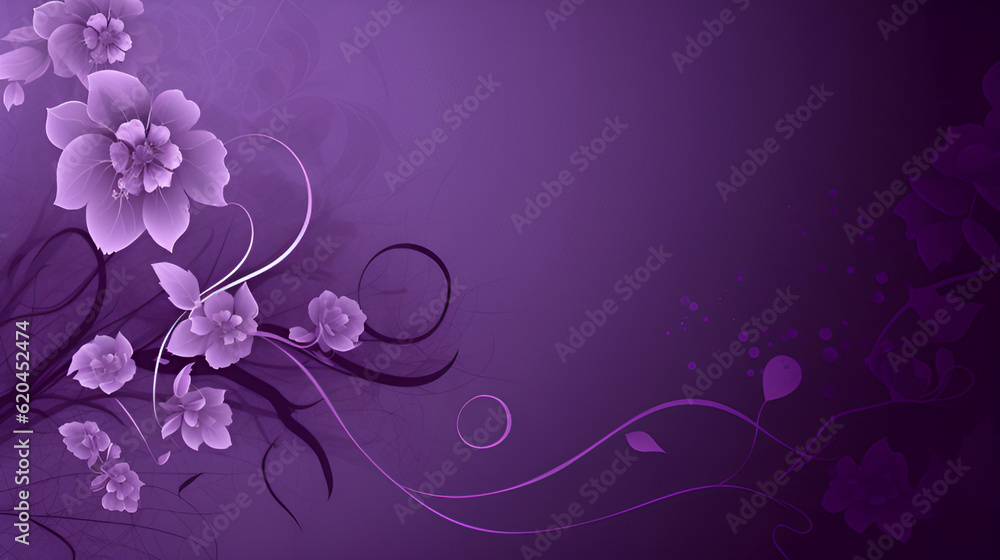 Purple Wallpaper Background Image | Generative AI Purple Wallpaper Background Image | Generative AI