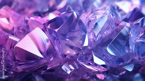 Shiny gem crystal background