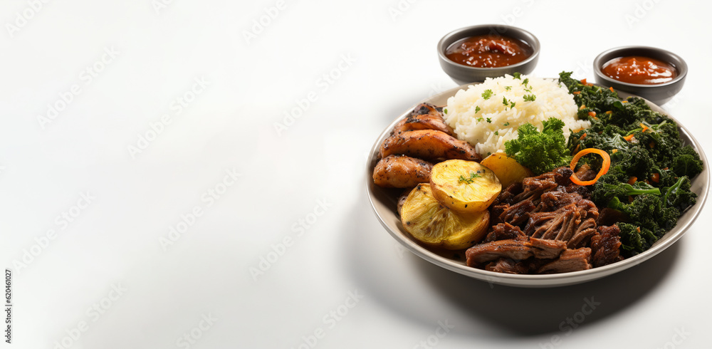 Brazilian food background Brazilian food background