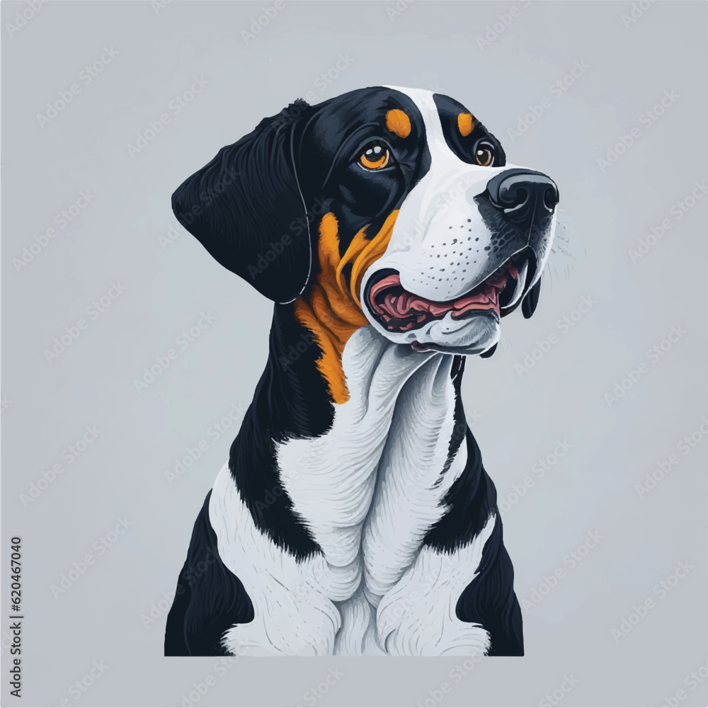 dog, vector, illustration, white background dog, vector, illustration, white background