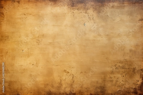 Timeless Weathered Paper Texture. Antique and Aged Parchment Background with Distressed Detail. Generative AI