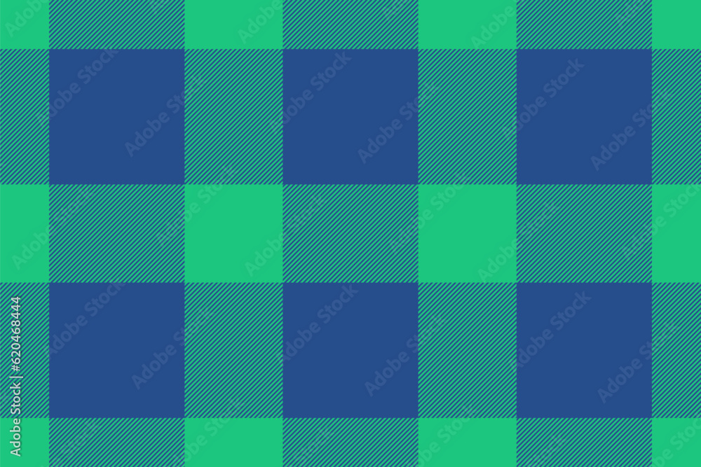 Plaid texture seamless of pattern fabric vector with a textile check tartan background.