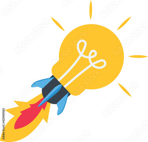 Boost creative ideas, Business imagination, Business innovation, success, New solutions, Business competition concepts

