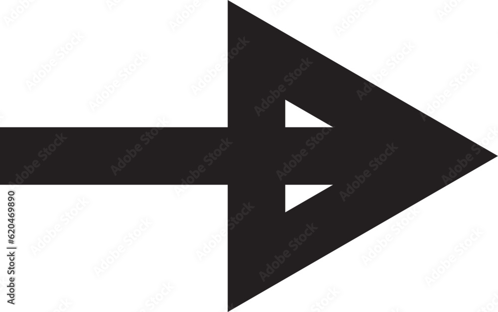 Obraz premium Arrow right