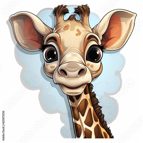 cute giraffe Sticker photo