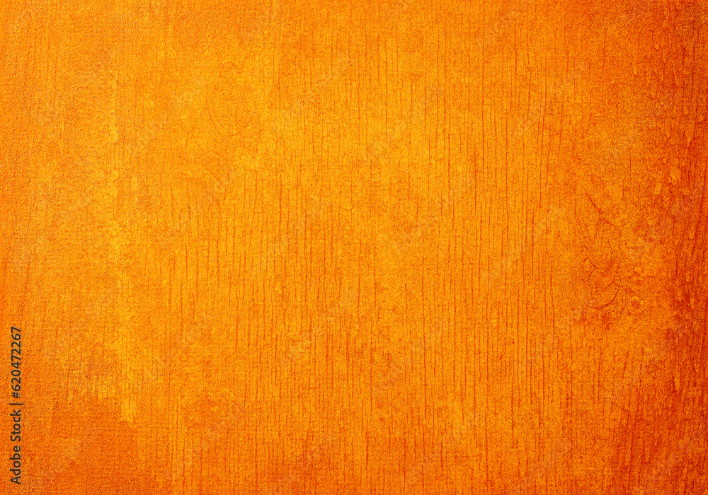 Naklejka premium orange blank background. Texture of old wood
