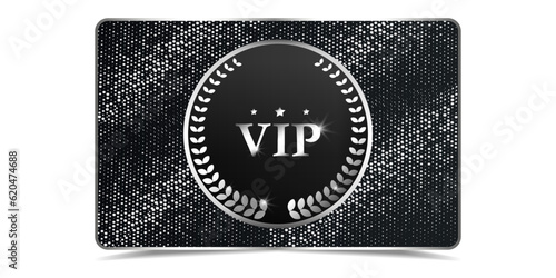 VIP.VIP card. Premium card.Vip gold ticket.Silver VIP.	