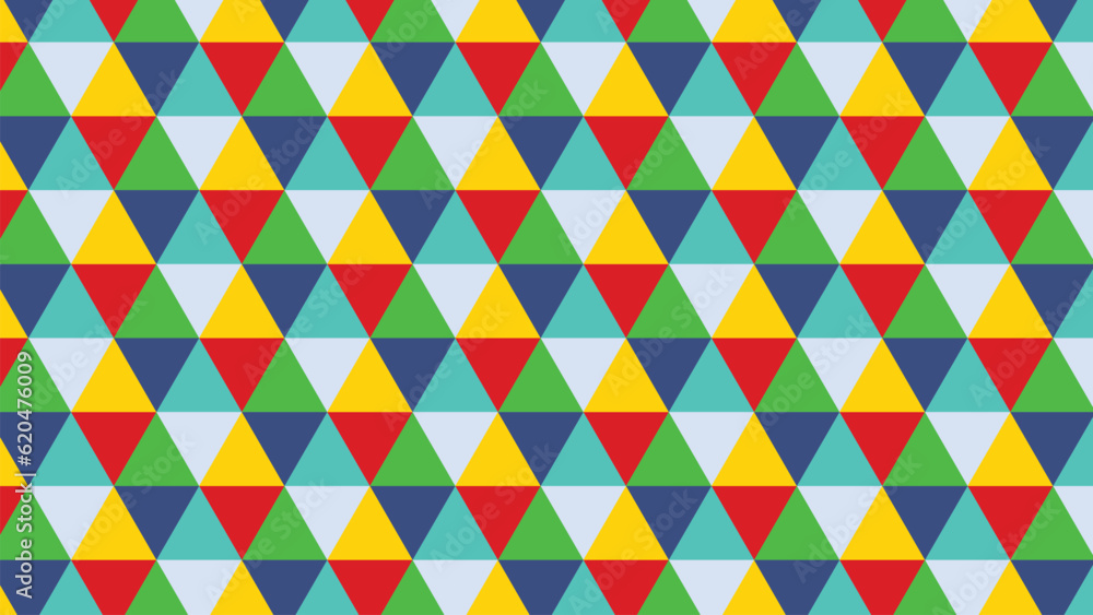 seamless geometric pattern, triangular shape pop background seamless geometric pattern, triangular shape pop background