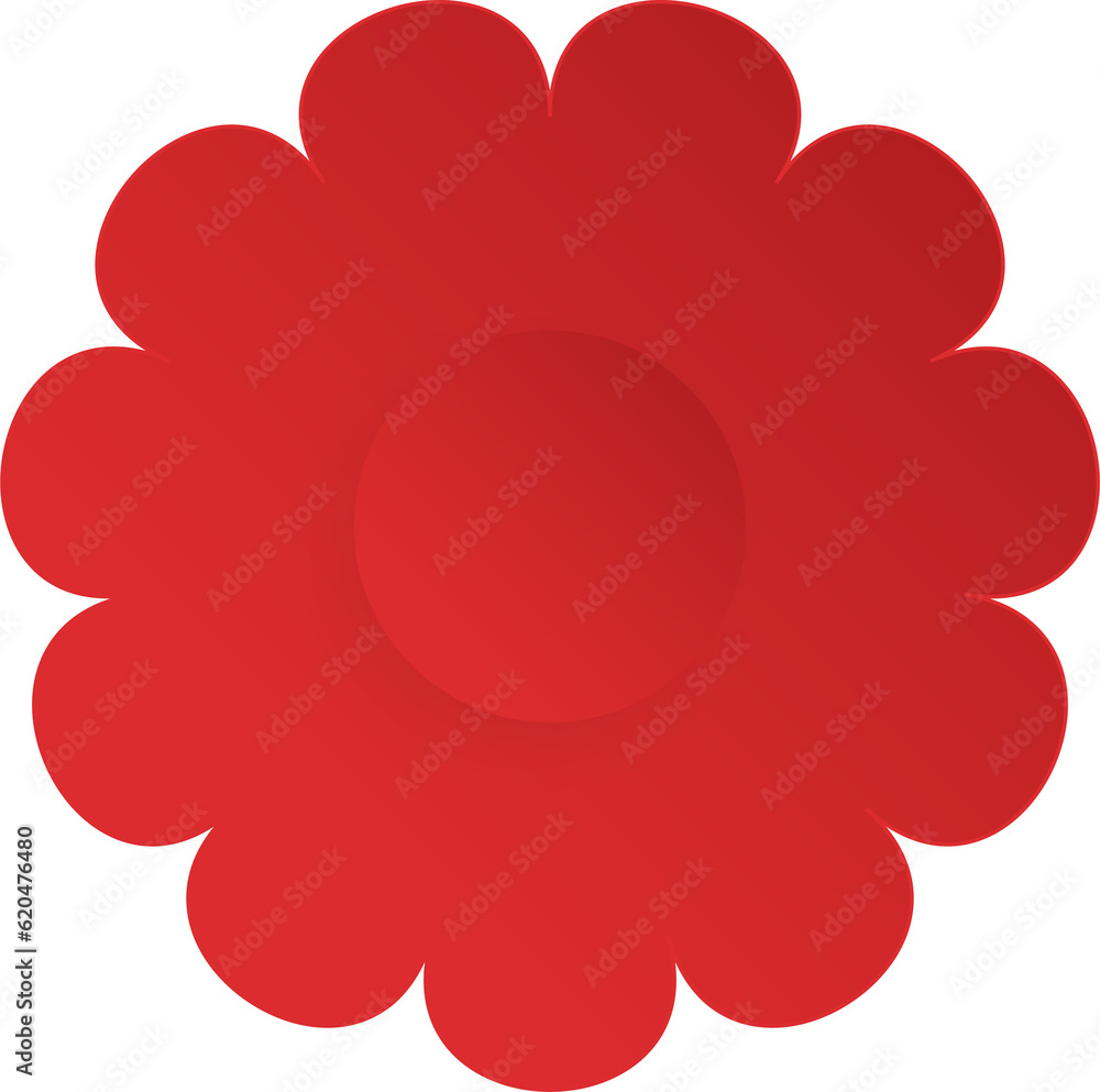 Flower, Element of floral paper cut. Paper cut of flower shape and spring symbol. Flower, Element of floral paper cut. Paper cut of flower shape and spring symbol.