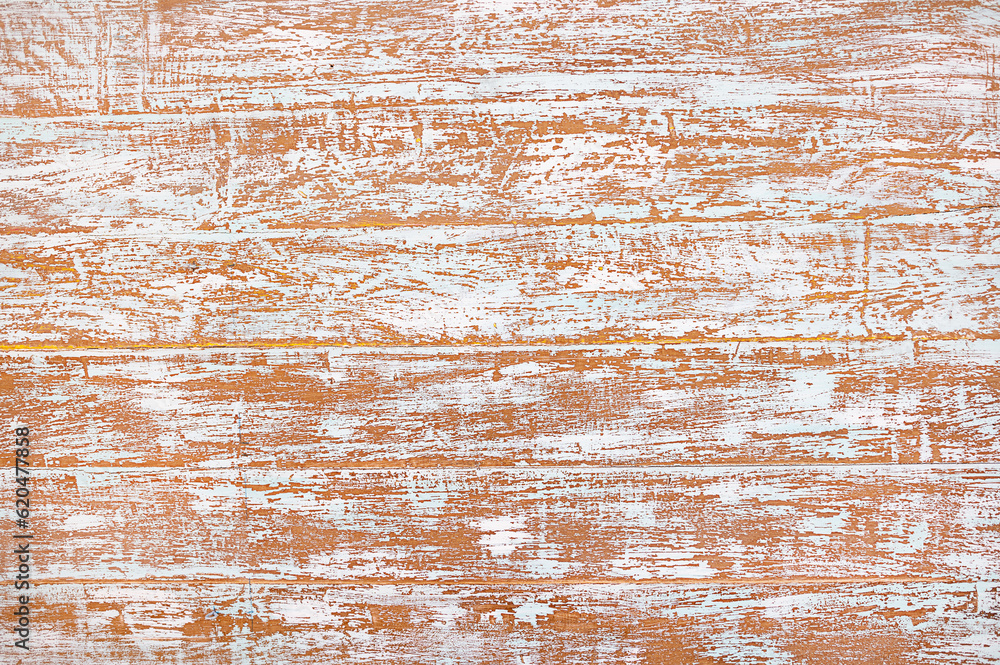 old wood planks collored white