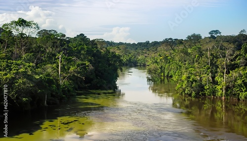 river in the forest