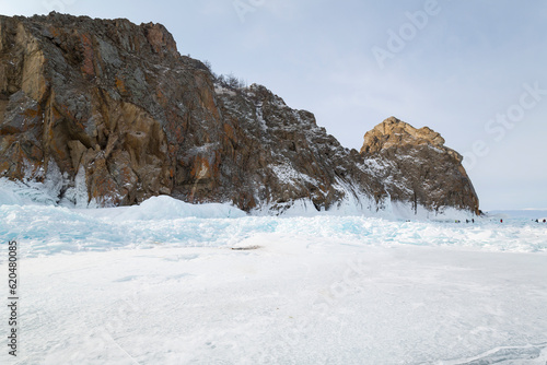 Wallpaper Mural Coast of lake Baikal in winter Torontodigital.ca