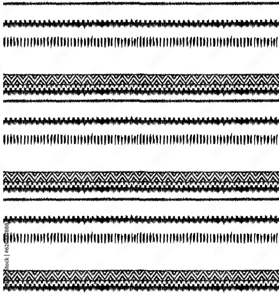 meter print pattern consisting of ethnic lines