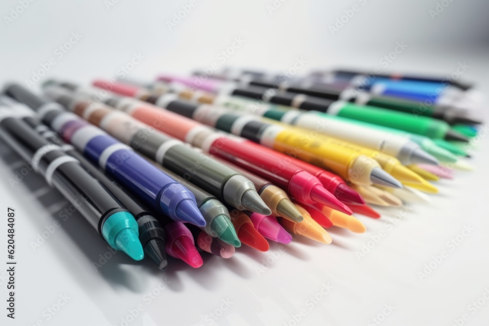 Color pencils placed on a white background
Color pencils placed on a white background