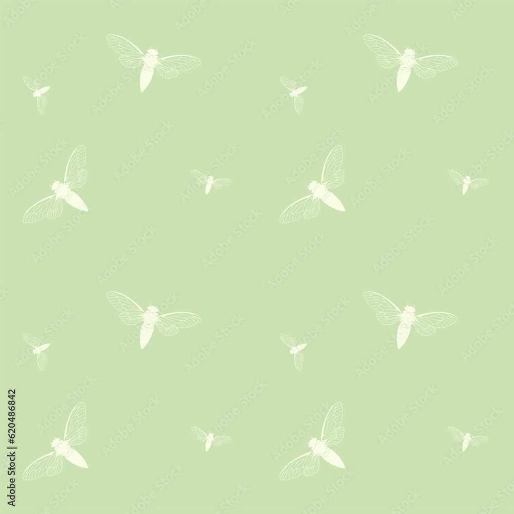 Minimalistic Light Shades Seamless Pattern. Vector Illustration. Elegant and minimalistic seamless pattern in gentle light shades, created in vector format for versatile use.