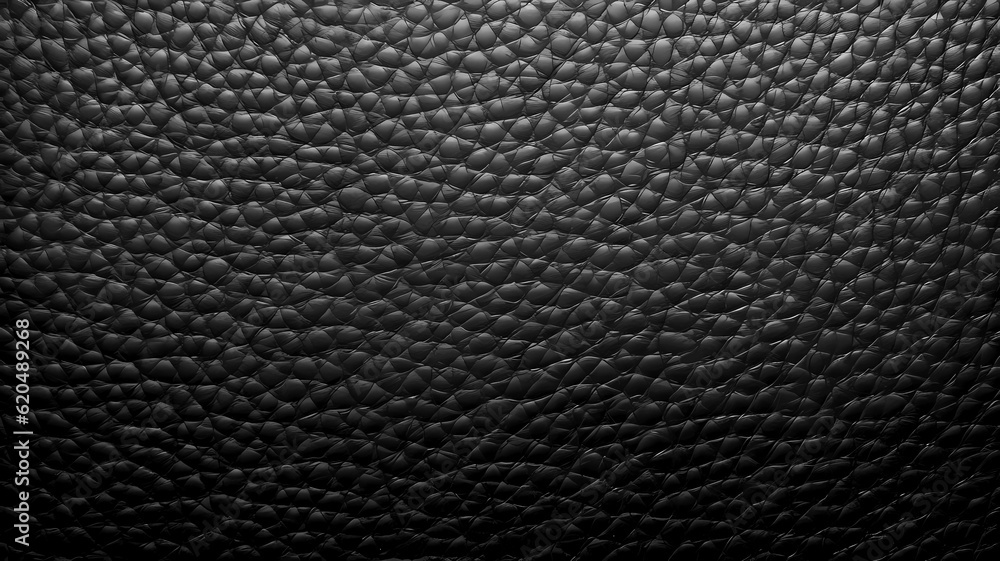 Black leather background. Generative ai design. Black leather background. Generative ai design.