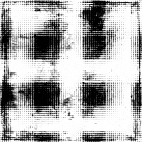 Halftone ink texture