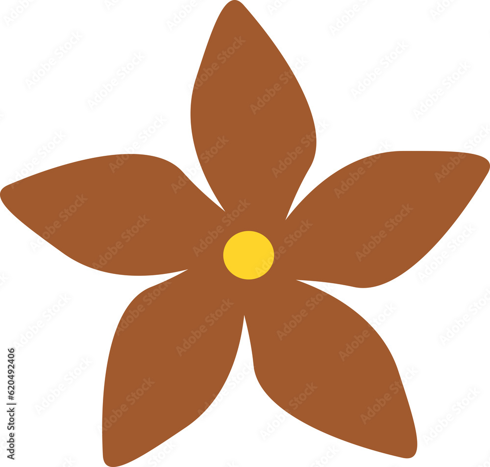 flower illustration. colored flower clusters flower illustration. colored flower clusters