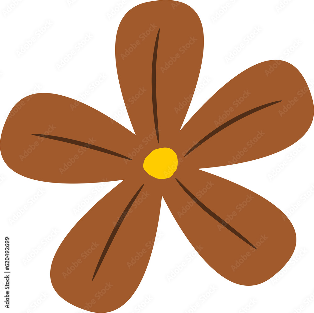 flower illustration. colored flower clusters flower illustration. colored flower clusters