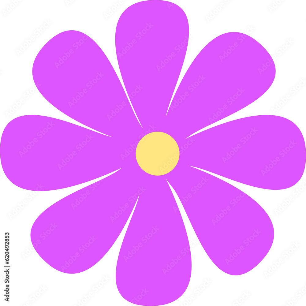 flower illustration. colored flower clusters flower illustration. colored flower clusters