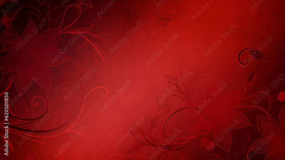 Red Wallpaper Background Image | Generative AI Red Wallpaper Background Image | Generative AI