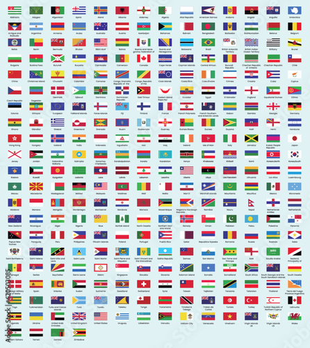 Vector Flags of the World Collection