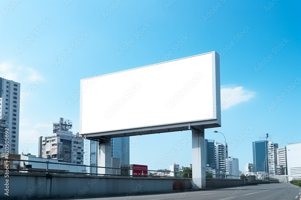 Outdoor billboard mockup Outdoor billboard mockup